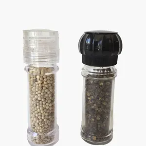 Factory Wholesale Plastic Salt and Pepper Mills Spice Grinder for Kitchen