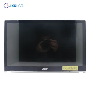 Tela de 15.6 polegadas para laptop, display de montagem da tela tátil lcd para painel digitalizador ace v5-571