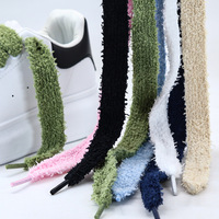 Lacets plats et moelleux Olian de haute qualité 2,2 cm, style décontracté et tendance pour baskets