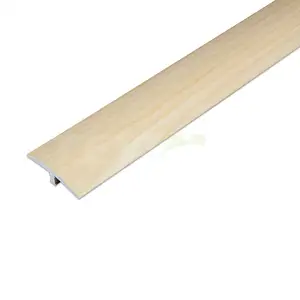 热卖橡木型材门槛t形棒中国Lvt地板UPVC t形成型PVC地板型材