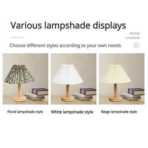 Lámpara <span class=keywords><strong>de</strong></span> Mesa <span class=keywords><strong>de</strong></span> Estilo Nórdico INS con Volantes y Lámpara LED <span class=keywords><strong>de</strong></span> <span class=keywords><strong>Noche</strong></span> para Dormitorio, Mesita <span class=keywords><strong>de</strong></span> <span class=keywords><strong>Noche</strong></span>, Casa <span class=keywords><strong>de</strong></span> Huéspedes, Dormitorio <span class=keywords><strong>de</strong></span> Niñas, Decorativa - Product Image 3