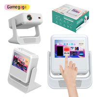 Proyector 3D de Doble Pantalla Gamegaga A2 Pro 1080P Android 12, 800 Lúmenes, Enfoque Automático, WiFi 2.4G 5G, Soporte Ajustable
