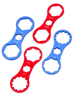 TOOPRE 8T-12T/27-28mm VTT couvercle <span class=keywords><strong>de</strong></span> fourche <span class=keywords><strong>de</strong></span> vélo clé 24101 outil <span class=keywords><strong>de</strong></span> retrait <span class=keywords><strong>de</strong></span> vélo pour une utilisation en magasin - Product Image 4