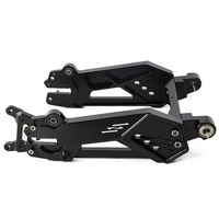Pengganti Swingarm Belakang Aluminium Kustom Kelas Balap Langsung dari Pabrik, Cocok untuk Ninebot Q Series Q80/Q85 Gen-2 Mini-Ghost