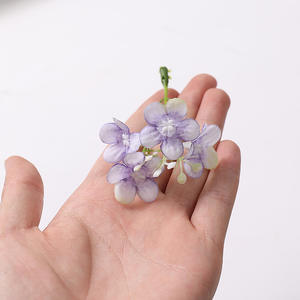 Petit bouquet de fleurs artificielles en soie, décoration d'intérieur haut de gamme, pour photographie réaliste et aménagement paysager - Product Image 4