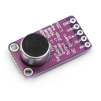 Module d'amplificateur AGC pour microphone MAX9814 (CMA-4544PF-W) - Préamplificateur audio haute performance avec contrôle automatique du gain
