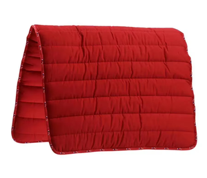 High Quality Western Jumping Saddle <b>Pad</b> Soft Cotton Polycotton Lined <b>Foam</b> Filled Riding Sports Horse Racing Export Supplier - Product Image 1