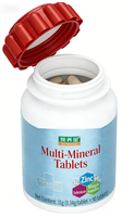 Comprimés multi-minéraux Nutrhouse avec zinc, calcium, sélénium - Complément alimentaire quotidien pour la santé immunitaire et osseuse des adultes