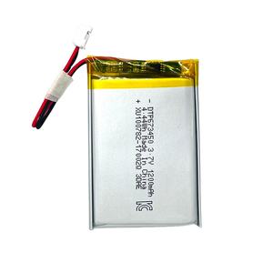 Batería de Iones de Litio 673450 de 1200mAh y 3.7V, Gran Capacidad, Venta Directa de Fábrica, OEM Original de Fábrica, Polímero - Product Image 1