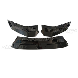 สปอยเลอร์กันชนหน้ารถยนต์สำหรับ BMW G07 X7 LCI 2023+ สีดำเงา ชุดป้องกันกันชนหน้า ใบสปอยเลอร์ล่าง แต่งรถยนต์ - Product Image 5