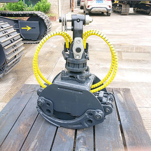 Grappin à bois Xuvol 50P avec rotation à 360°, grappin hydraulique pour mini-excavatrice - Product Image 3