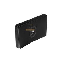 5 Trous Flacon De Parfum Bouteilles Paquet Boîte Personnalisé Noir Papier Vide Huile Essentielle Parfum Échantillon Kit boîte