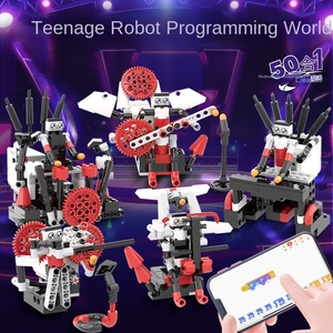 Trẻ Em Của Lập Trình 40-Mảnh ABS Nhựa Lắp Ráp Xây Dựng Khối Khoa Học Giáo Dục Đồ Chơi Tương Thích Cho Nhỏ Hạt - Product Image 4