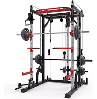 Système de cage Smith multifonctionnel pour salle de sport à domicile Lazada Hot, rack pour entraînement complet du corps, équipement de musculation Smith