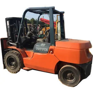 Used Secondhand Good work toyota FD50 forklift, used toyota 5ton,used forklift 5 ton for hot sale