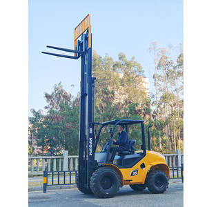 Hiakie 3.5טון חזק דיזל מחוץ לכביש רוסיה כל-שטח מלגזה - Product Image 5