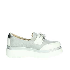 Mocassins Cinzia Soft pour femme CI1022 gris, chaussures décontractées à enfiler - Product Image 3