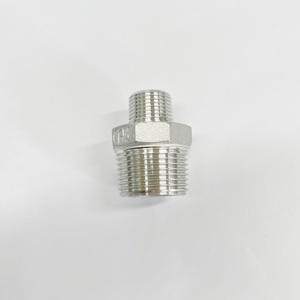 Wakamastu 304 Roestvrijstalen Hex Tepelverlooppijpfitting 1/2 <span class=keywords><strong>Inch</strong></span> Mannelijke Pijp X 3/<span class=keywords><strong>8</strong></span> <span class=keywords><strong>Inch</strong></span> Mannelijke Pijp Npt Draad Regelstroom - Product Image 5
