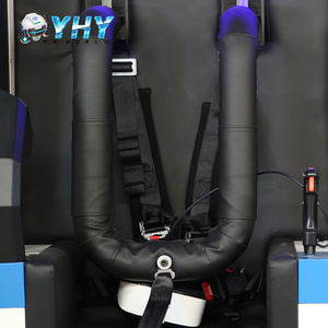 Yhy trung tâm mua sắm thiết bị thực tế nhất 9D rạp chiếu phim đôi Video Trò chơi 360 vr <span class=keywords><strong>Simulator</strong></span> 9D thực tế ảo ghế chuyển động - Product Image 5