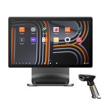 Terminal de Punto de Venta con Impresora Térmica Integrada Sunmi T3 Pro de Escritorio con Pantalla Táctil Dual, Caja Registradora con Pago NFC
