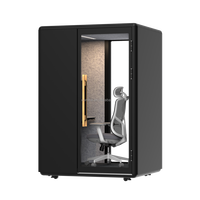 Module de bureau modulaire moderne Comine, solution acoustique insonorisée pour espace de travail, bureau ouvert, écologique, pour hôtels, immeubles de bureaux, entrepôts