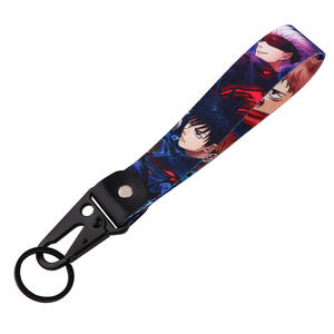 Anime japonés águila pico llaveros correa de muñeca ancho águila gancho coche motocicleta carreras llavero lujo llavero para hombres - Product Image 2