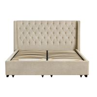 Lit capitonné moderne DONBLE, qualité supérieure, avec tiroirs de rangement, mobilier de chambre à coucher de luxe, directement de l'usine
