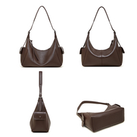 Sac Hobo Messager en Cuir Pleine Fleur pour Femme, Fabrication Personnalisée avec Logo, Sacs à Bandoulière de Luxe Rétro Designer Grande Capacité