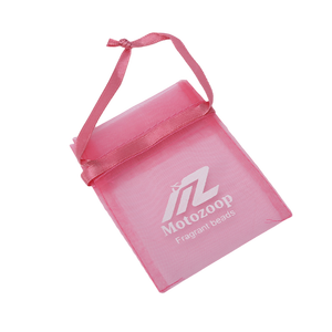 Sacs en organza personnalisés avec cordon de serrage pour bijoux, perruques et rubans de mariage, pochettes réutilisables pour bijoux en gros - Product Image 3