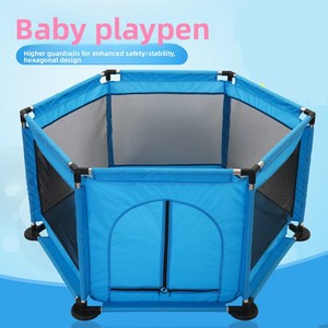 Valla de Juego Interior para Bebés y Niños con Protección Anticaídas, Modelo Ocho - Product Image 2