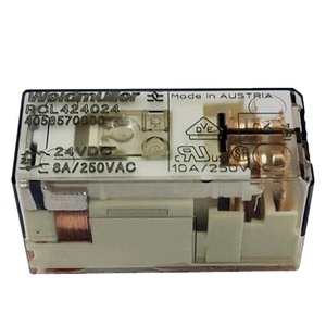 Relais miniature Weidmüller RCL424024 TERMSERIES, DPDT 8 A 250 V AC, bobine 24, contacts AgNi, IP20 - Product Image 4