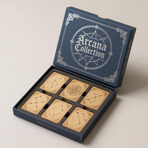 Cartes de tarot personnalisées, jeux de table en couleur, guide, logo imprimé, boîte en papier d'art de haute qualité - Product Image 6