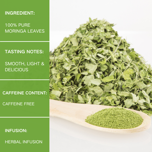 Vente en gros <span class=keywords><strong>de</strong></span> <span class=keywords><strong>thé</strong></span> en vrac aux feuilles <span class=keywords><strong>de</strong></span> <span class=keywords><strong>Moringa</strong></span> naturelles, emballage personnalisé, <span class=keywords><strong>thé</strong></span> aux herbes pour adultes - Product Image 2
