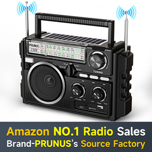 Radio Portátil Multifuncional OEM PRUNUS 2026 de 4 Bandas <span class=keywords><strong>FM</strong></span> AM SW con Doble Antena, Altavoz Inalámbrico y Múltiples Opciones de Alimentación - Product Image 1