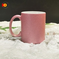 Offre Spéciale Paillettes tasse à café en céramique 11oz tasse de sublimation