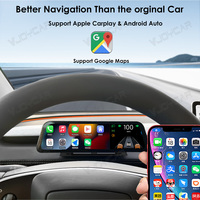 9.66 "Pro pour Tesla Model Y Juniper 2026 Support d'affichage tête haute CarPlay avertissement d'angle mort moniteur de voiture modèle 3 Y accessoires