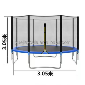 Le <span class=keywords><strong>trampoline</strong></span> rond populaire de <span class=keywords><strong>16</strong></span> <span class=keywords><strong>pieds</strong></span> avec filet de protection convient aux jeux des enfants, est sûr et durable. - Product Image 4