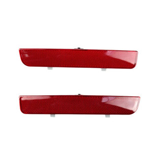 Reflector de parachoques trasero XS, rectángulo plano convexo para Land Rover Range Rover Freelander LR006348 LR006349 - Product Image 1