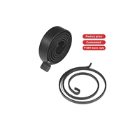 DVT OEM horloge personnalisée petite spirale métallique en acier inoxydable ressort de torsion plat