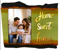 Cadres photo en bois LED, carte en bois avec lumières LED, style romantique, portable, pour cadeaux de bienvenue et décoration intérieure