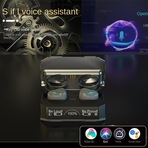 ใหม่เมชา M99ลมพลัสชุดหูฟัง V5.3 TWS หูฟังกีฬาขนาดเล็กหูฟังไร้สายเล่นเกมหูฟังไร้สายเบสไฮไฟหูฟังไร้สาย - Product Image 3