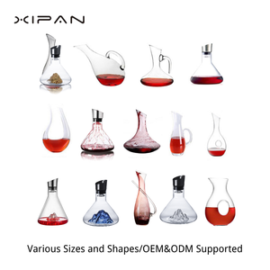 Satılık toptan özel kristal şarap dekantörü yüksek kaliteli şarap dağıtıcı çin tedarikçisi - Product Image 2