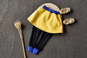 Vêtements d'hiver en gros : Ensembles polaires à manches longues avec jupe et pantalon pour bébés filles - Product Image 4