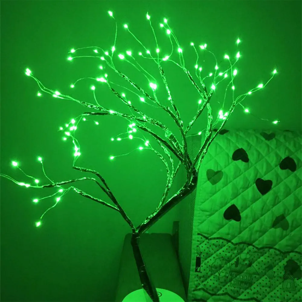 Hot Sale Night Lights Home Indoor Decorative Small Tree Light LED 10 Bedroom White 60 SY ABS European 1pc/ Paper BOX DC 6V