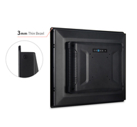 Touchthink 2000 Otomasi Industri 15.6 NIT Display Temperatur Bekerja Lebar 17.3 Tanam 19.1 21.5 Inci Monitor Industri