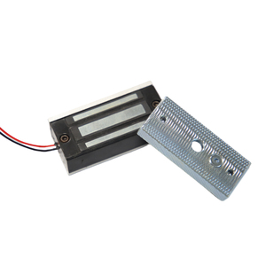 Dc 12v yüzeye monte manyetik kilitler 60kg/120lbs kilit kapı için elektromanyetik kilit - Product Image 2