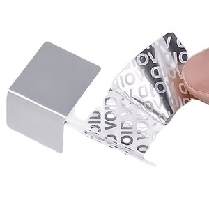 Etichetta Anticontraffazione Personalizzata per Banche Asiatiche VOID, Etichetta Vuota Anti-apertura, Anti-<span class=keywords><strong>manomissione</strong></span>, con Scritte e Adesivi. - Product Image 1