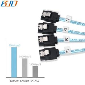 <span class=keywords><strong>สาย</strong></span>ต่อขยายข้อมูลฮาร์ด<span class=keywords><strong>ดิ</strong></span><span class=keywords><strong>ส</strong></span>ก์แบบ Mini SAS SFF-8643 ต่อเป็น SATA 3.0 7 พิน 4 พอร์ต ความเร็ว 6Gbps ความยาว 1 เมตร 0.5 เมตร ขายส่งจากโรงงาน - Product Image 2