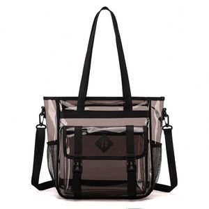 Bolso Bandolera Transparente de PVC Impermeable con Separación para Objetos Secos y Húmedos, para Viajes y Conciertos - Product Image 5
