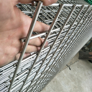 <span class=keywords><strong>Grillage</strong></span> soudé galvanisé haute résistance pour soutien de toiture minière 100x100mm 5mm Panneau d'acier sur mesure - Product Image 1